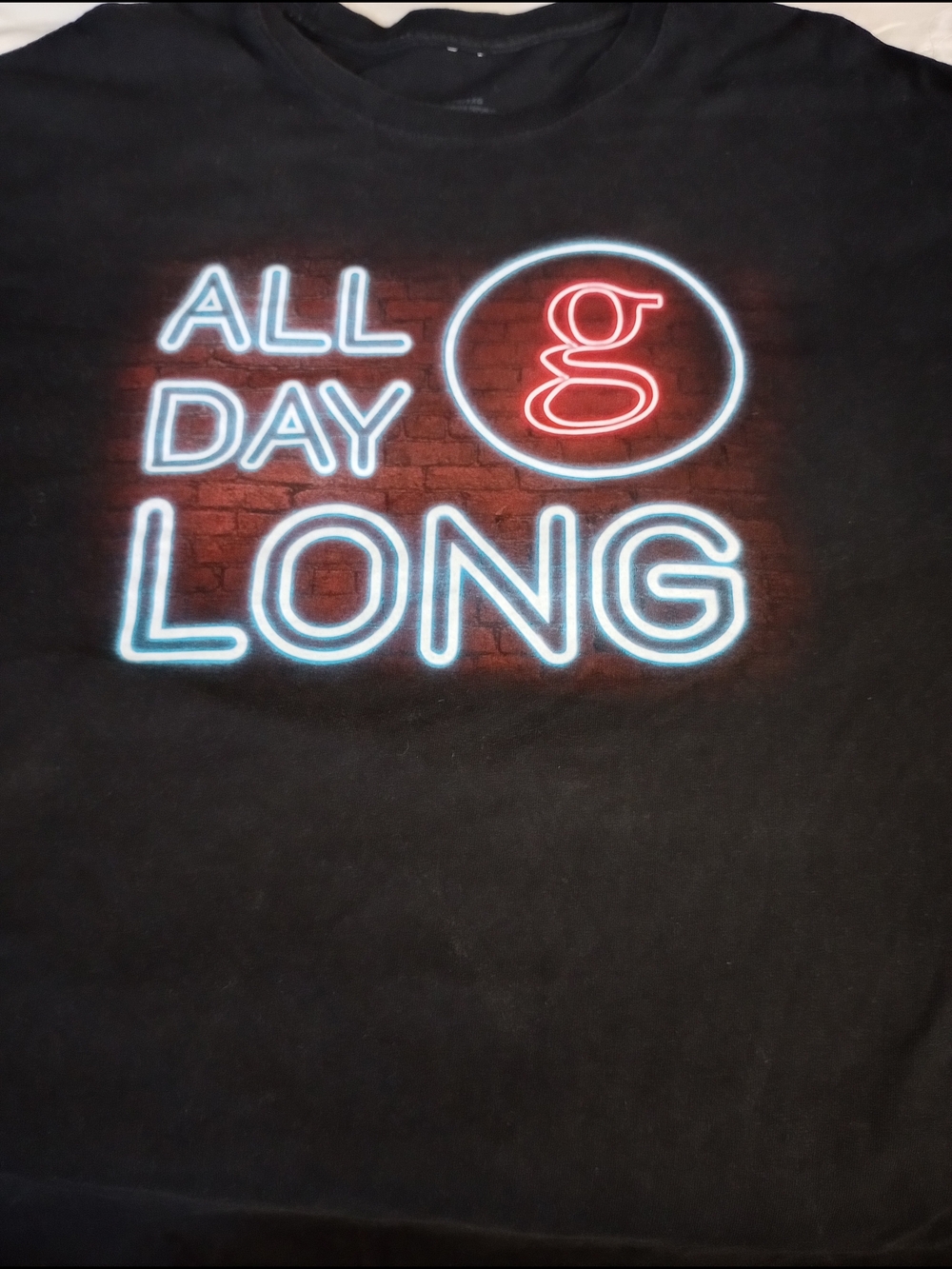Garth Brooks "All Day Long" Black Tee Size 3X-LARGE
